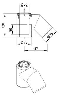 Line Drawing - Water trap-WaterLine channel