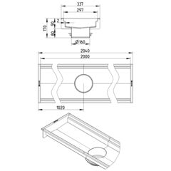 Line Drawing - Channel-No membrane