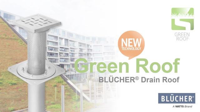 Video - BLÜCHER Drain Roof Green